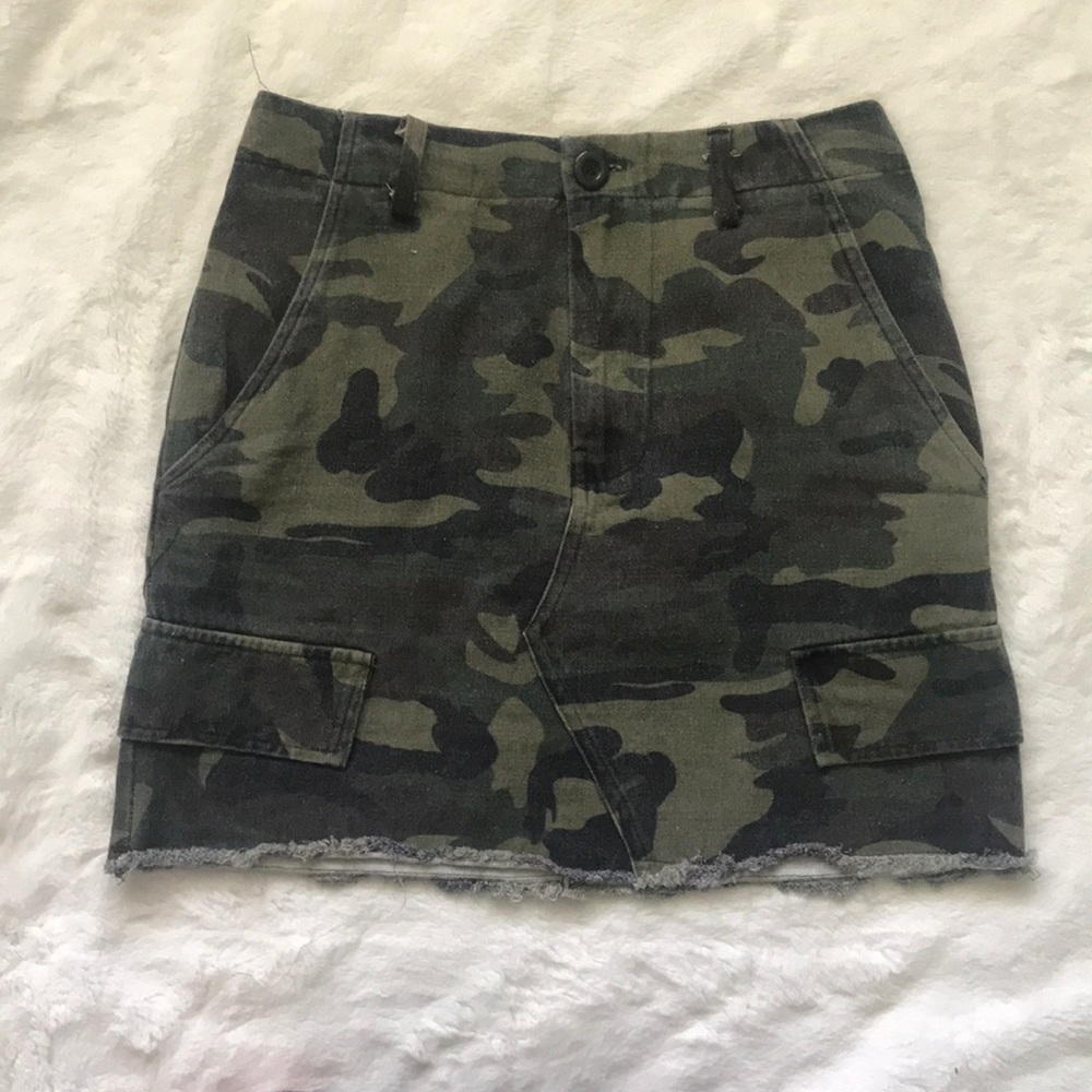 camo skirt